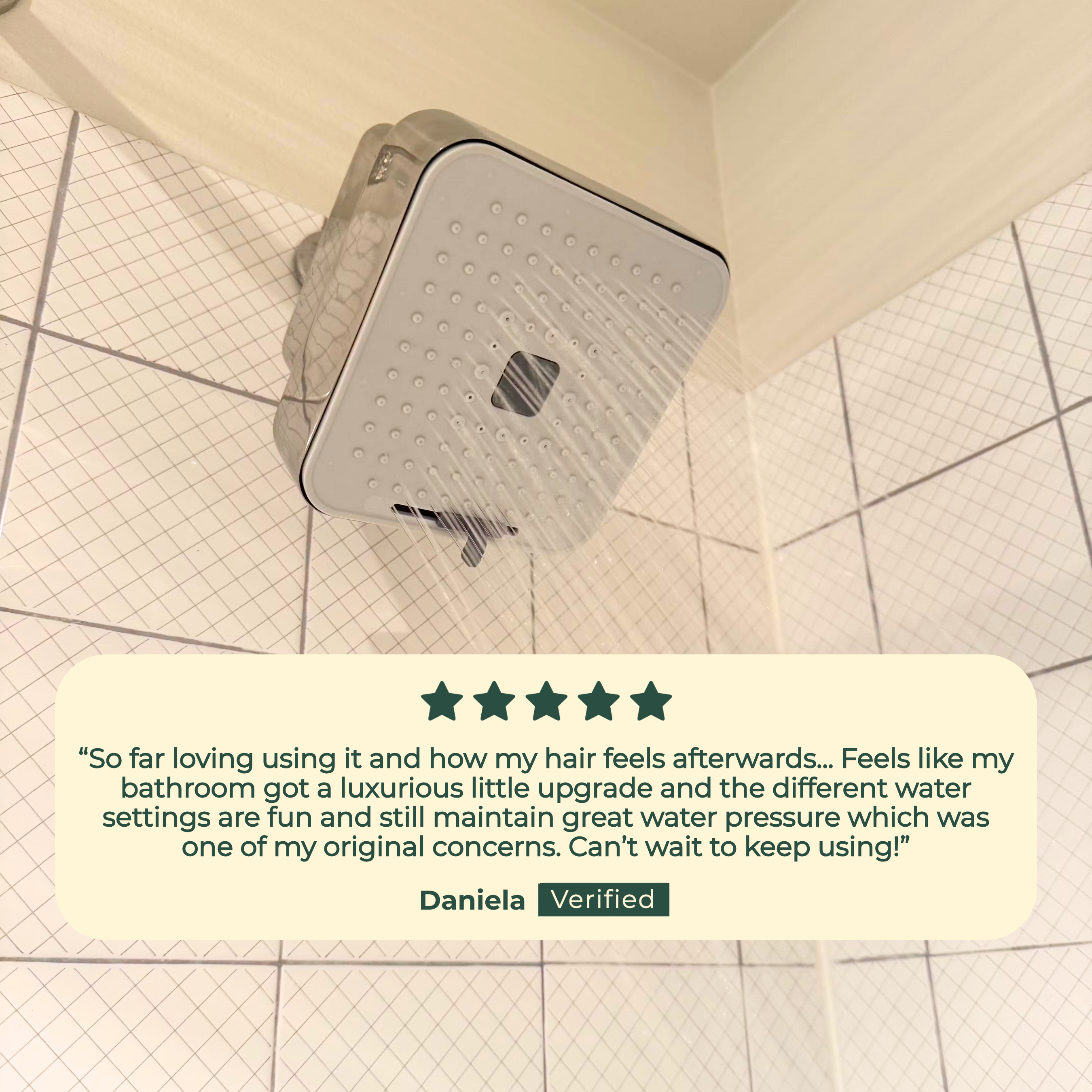 Citrus Filtered Showerhead