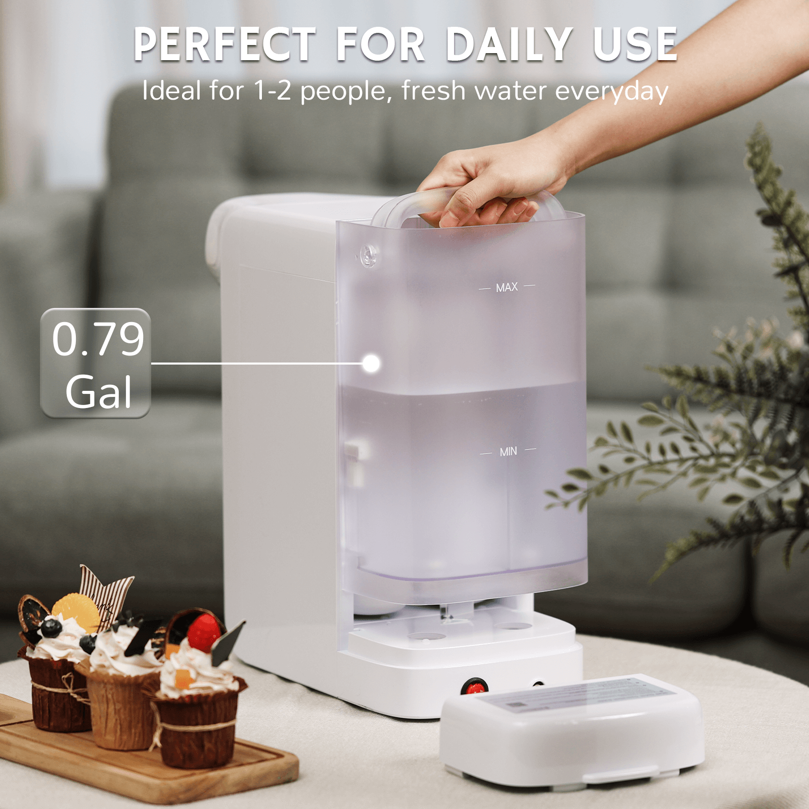 Countertop Instant Filtered Water Dispenser