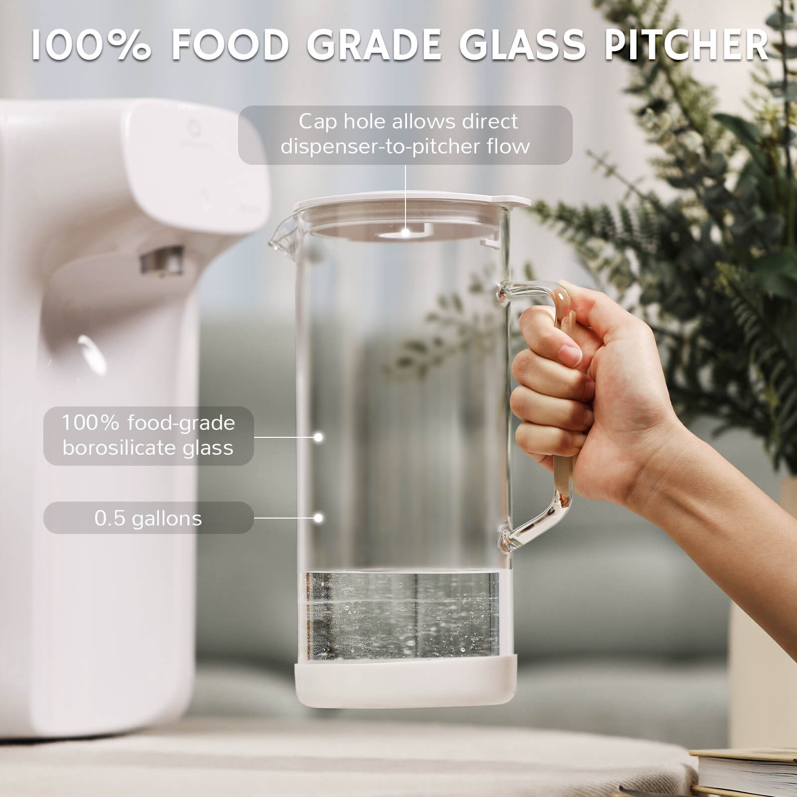 Countertop Instant Filtered Water Dispenser